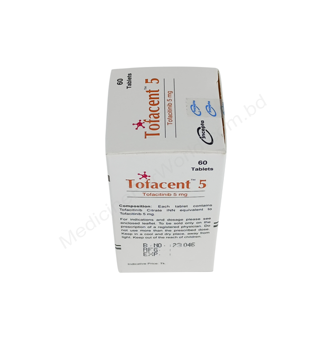Tofacent- 通用的 托法替尼/托法替布- 孟家拉伊斯达制药