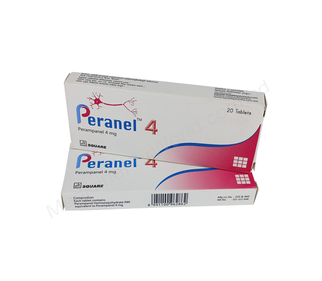 Peranel- 通用的 吡侖帕奈- Square制药有限公司