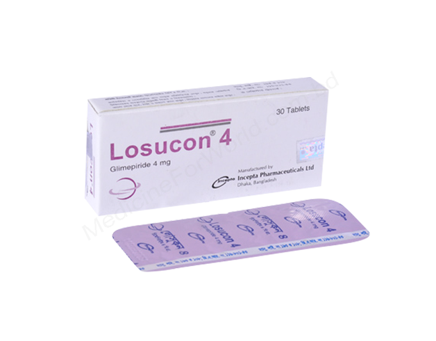 Losucon- ??? GLIMEPIRIDE- 孟家拉伊斯达制药
