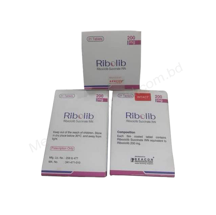 Ribolib- 通用的 Ribociclib- 孟加拉碧康制药