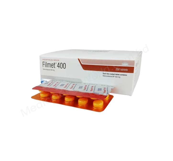 Filmet- 通用的 Metronidazole- Beximco制药有限公司