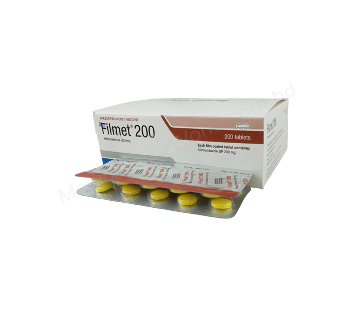 Filmet- 通用的 Metronidazole- Beximco制药有限公司