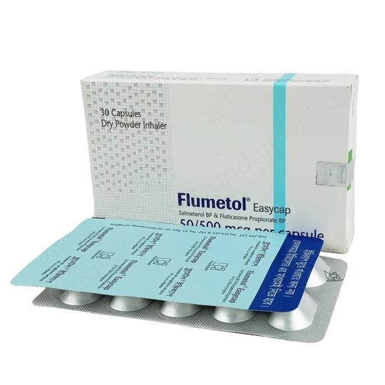 Flumetol- 通用的 Salmeterol + Fluticasone Propionate- Healthcare制药有限公司