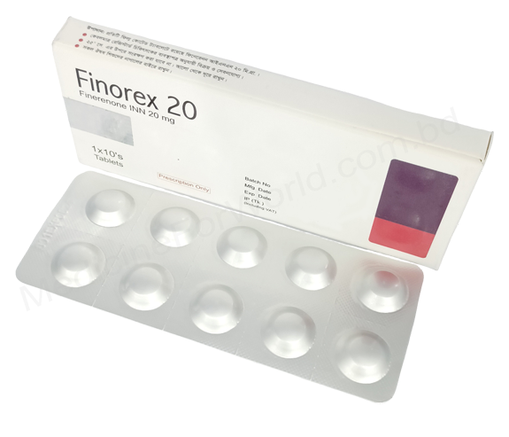 Finorex- 通用的 Finerenone- Ziska Pharma