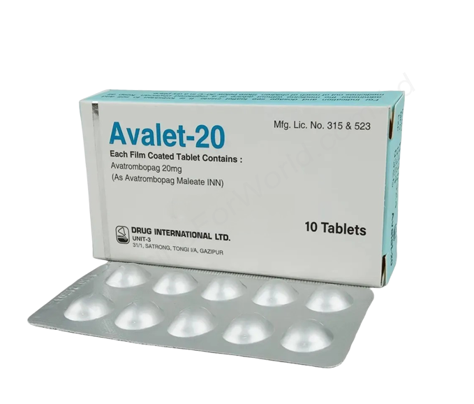 Avalet- 通用的 阿伐曲波帕- 耀品国际有限公司