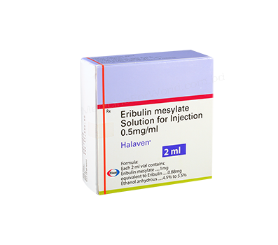 Halaven- 通用的 Eribulin Mesylate- Eisai Co Ltd.