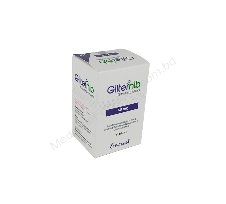 Gilternib- 通用的 Gilteritinib- 孟加拉珠峰制药