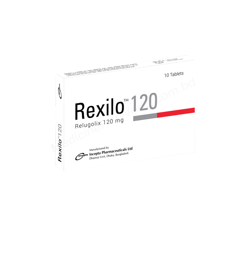 Rexilo- 通用的 Relugolix- 孟家拉伊斯达制药