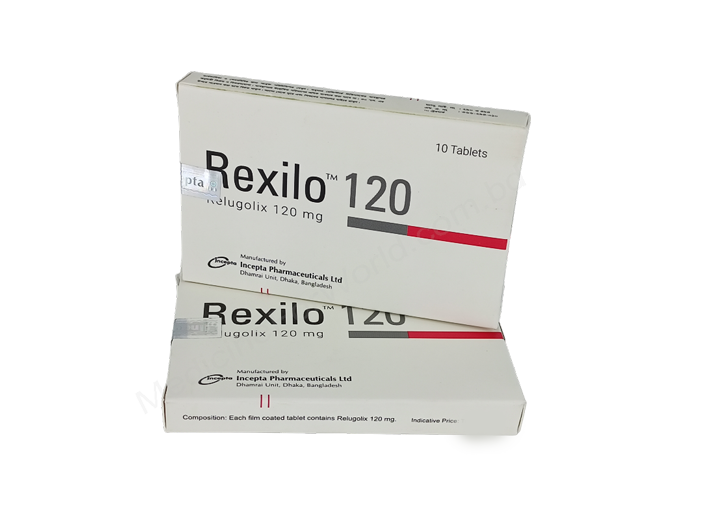 Rexilo- 通用的 Relugolix- 孟家拉伊斯达制药
