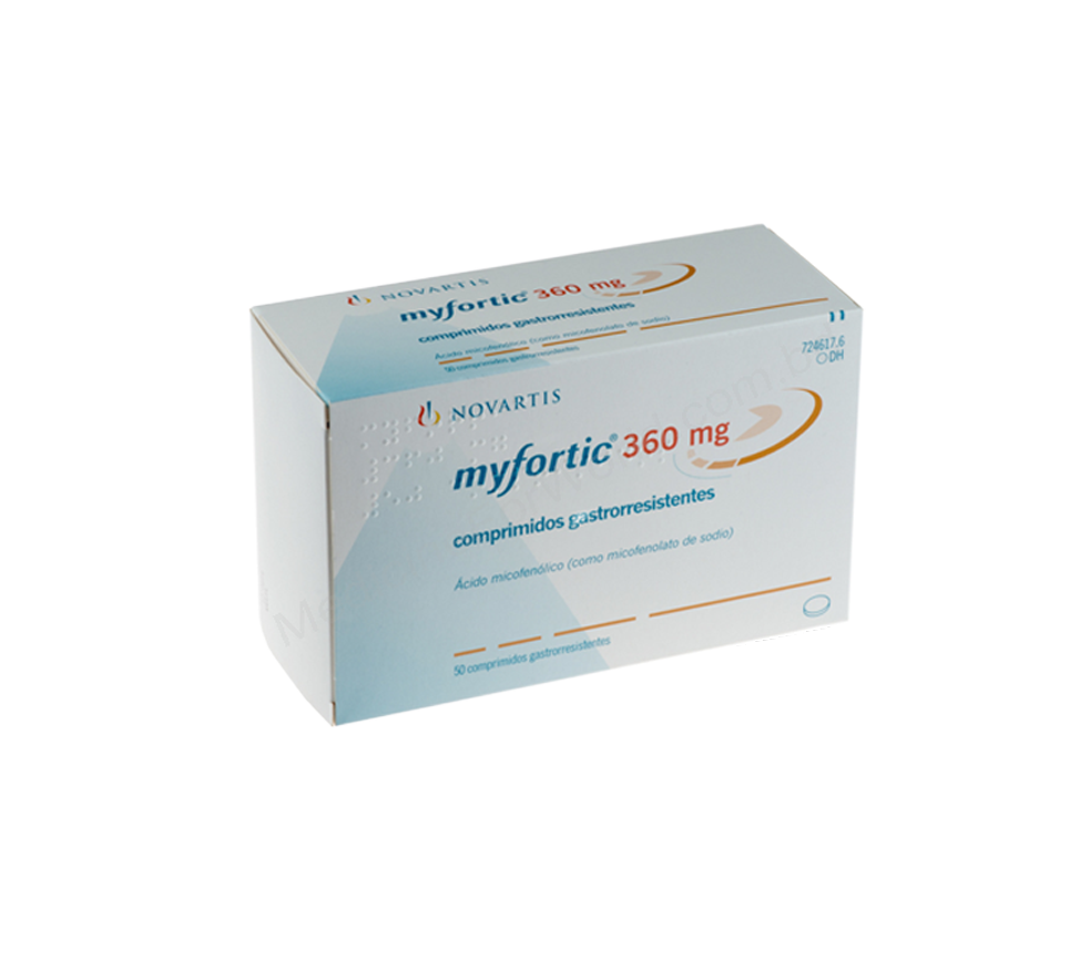 Myfortic- Generic Mycophenolate mofetil- Novartis Pharma
