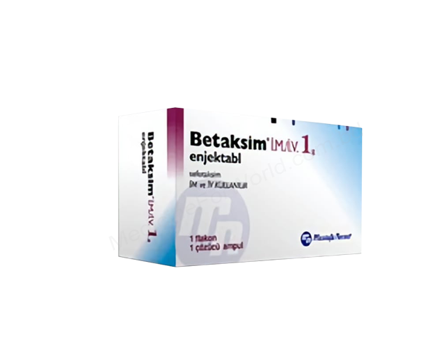 Betaksim- 通用的 Cefotaxime Sodium- MUSTAFA NEVZAT Pharma